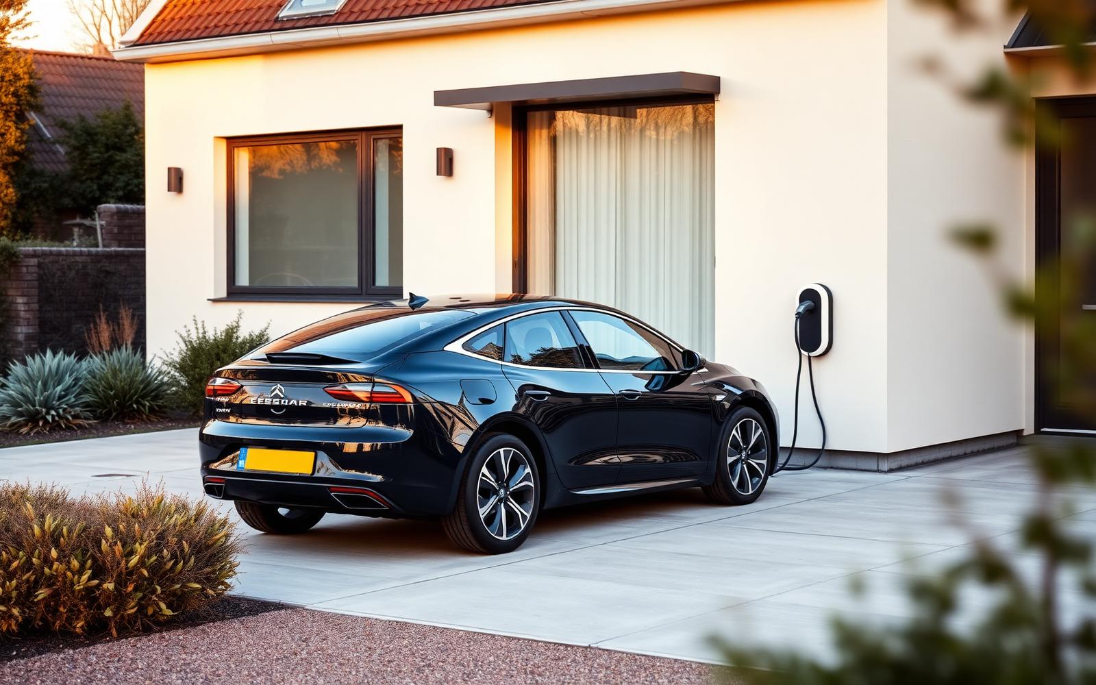 Elektrische auto — stap in de duurzaamheidsketen naar waterautonomie met een atmosferische watergenerator