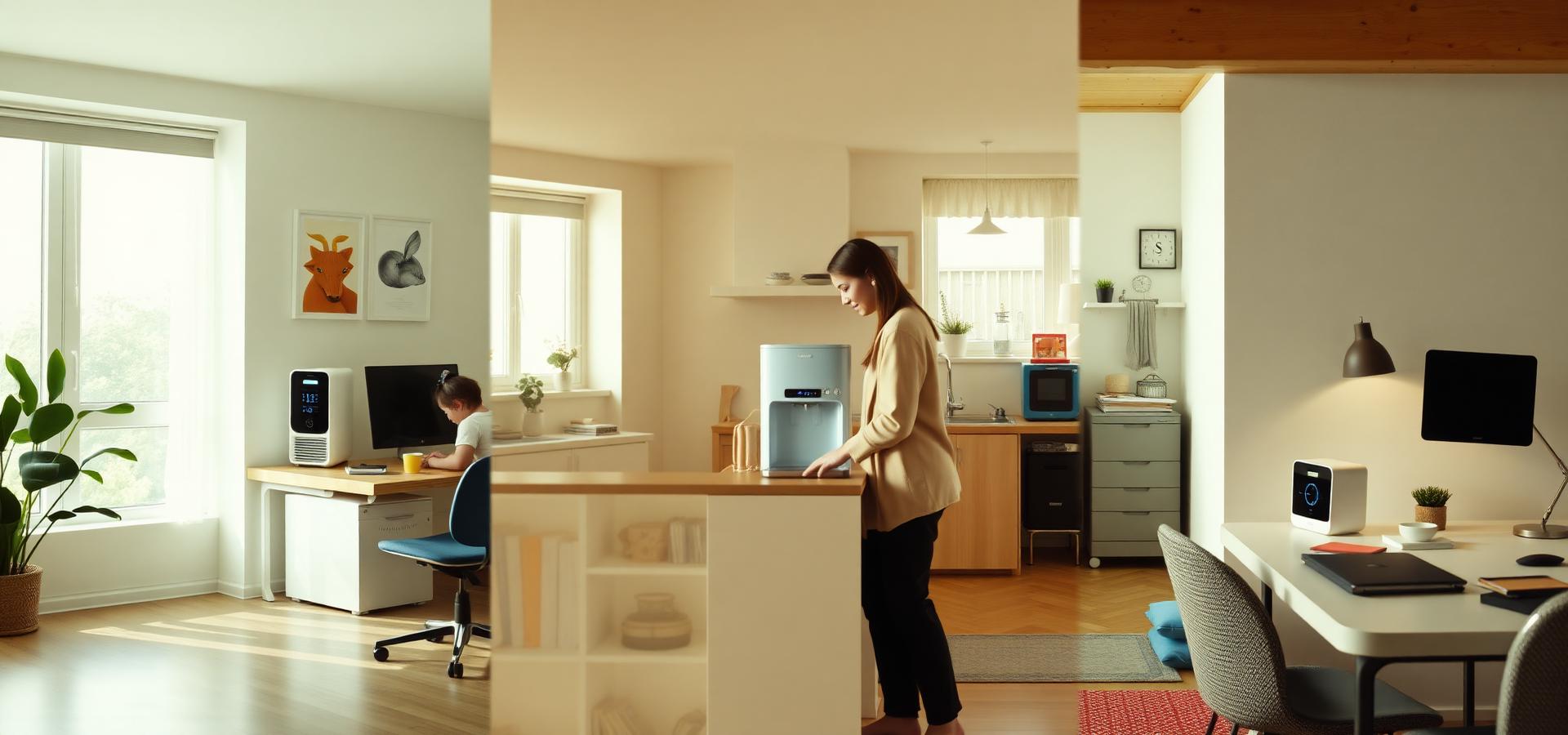 AWG-units in kantoor, keuken en studio — drinkwater on-site